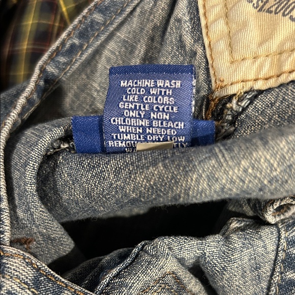 Oshkosh Classic Blue Kids Farmers Eclectic Grandpa Overalls Kid’s 12 mo. - Picture 5 of 5